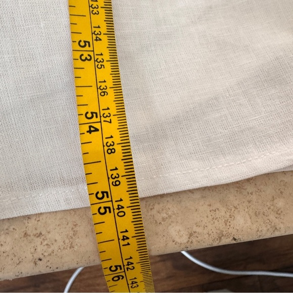 Andie Swim White Linen Sleeveless V Neck Wrap Maxi Womens Size M Swim Cover Up - Picture 11 of 15